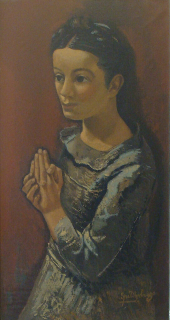Lino Eneas Spilimbergo - La Niña de las Trenzas
