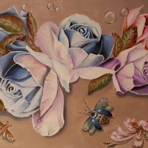 Grace Hurtado - Flowers and little mechanical bugs