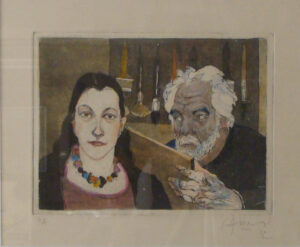 21 - Carlos Alonso - El Artista y la Modelo