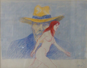 23 - Carlos Alonso - La Modelo y el Artista