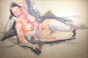 2 - Juan Carlos Castagnino - Mujer posando