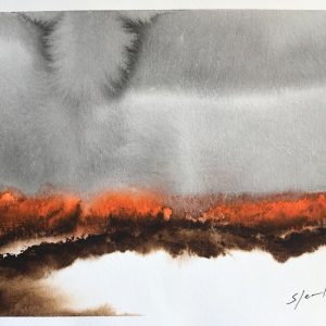Raúl Spertino - Incendio 2 (Serie "Abstracciones-018")