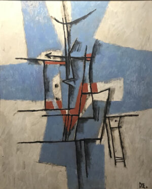 Lote 18 Alberto Delmonte  “Centro rojo”