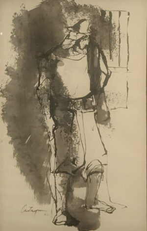 Lote 21 Juan Carlos Castagnino  “Gaucho” // SUBASTADA