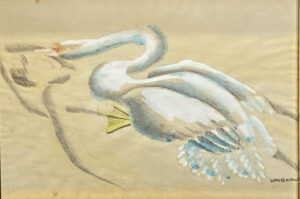 Lote 45 Nicolas García Uriburu  “El cisne”