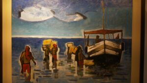 Lote 65 - Juana Dorta - “Trabajando al sol” // SUBASTADA