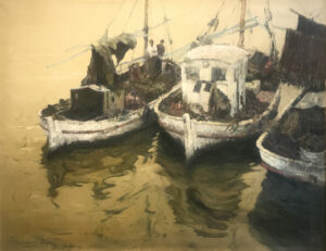 Oscar Vaz - Barcas pesqueras