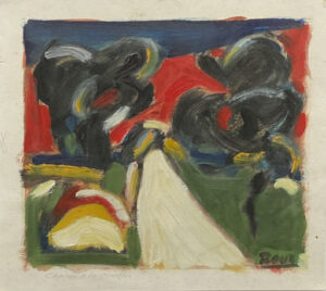 Lote 6 - Ricardo Roux - "Camino a la escuela"