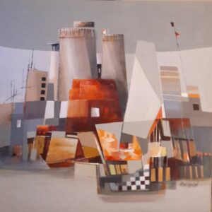 Lote 22 - Delia Velekson - "llegada y partida" // SUBASTADA