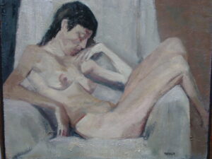 Lote 41 - Eduardo Faradje - “Modelo recostada”