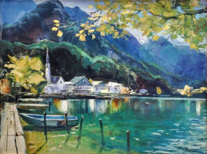 Lote 51 - Oksana Soroka - “Reflejos de Otoño” // SUBASTADA