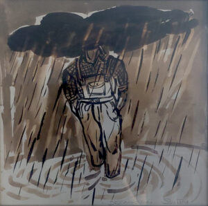 Lote 62 - Daniel Santoro - “Descamisado gigante” // SUBASTADA