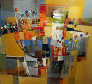 Lote 45 - Delia Velekson	“De festejo”