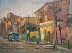 Lote 56 - Otton Ringer	 "Atardecer boquense"