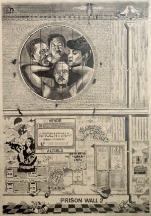 Roberto Branda - Prison Wall II - Esperando el temblor II