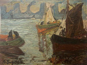 Lote 4 - Osvaldo Imperiale - “Puerto”