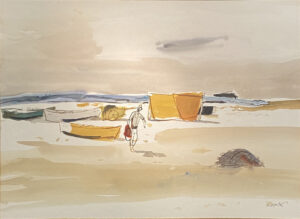 Lote 50 - Carlos Uriarte - “El pescador” // SUBASTADA