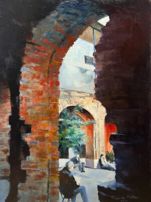 Lote 39 - Ricardo Antar - "Claustro - San Pedro Telmo" // SUBASTADA