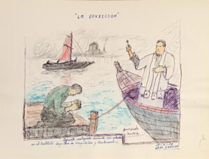 Lote 24. Benito Quinquela Martín - “La bendición”