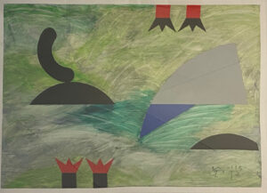 Lote 25 - Luis Wells - "Sin título"