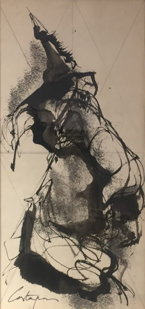 Lote 3. Juan Carlos Castagnino - “Lucha de potros”