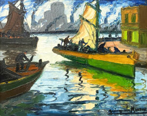 Lote 32 - Benito Quinquela Martín - "Rincón de La Boca"