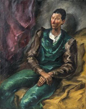 Lote 44 - Enrique De Larrañaga . "Descanso"