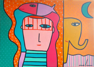 Lote 47 - Milo Lockett - "Elefante espía"