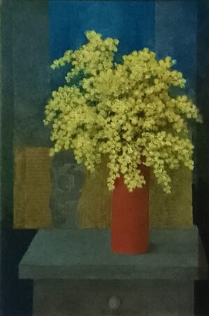 Lote 58 - Carlos Scaglione - "Flores amarillas"