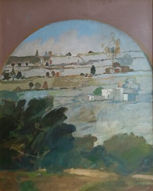 Carlos Alonso - Paisaje de Córdoba