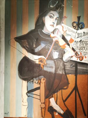 Carlos Alonso - La violinista