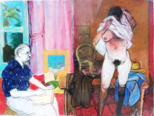 Carlos Alonso - Matisse dibuja