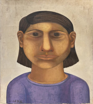 Juana Elena Diz - Retrato de muchacha triste