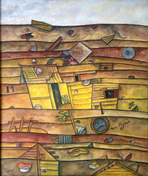 Lote 38 - Adolfo Nigro - "Casas de aguas dulce"