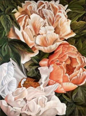 Lote 60 - Guillermina Hirmbruchner - "Tres amigas" - SUBASTADA