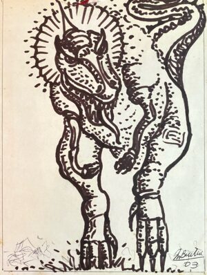 Lote 23 - Mildred Burton - "Boceto de obra para premio Nacional"