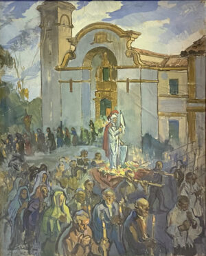 Lote 51.	Cleto Ciocchini - “Procesión”