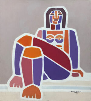 Lote 8 - Juan Manuel Sánchez - "Mujer sentada"