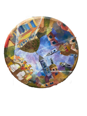 Lote 80.	Claudia Ravel - “Luz a la nueva Jerusalén”