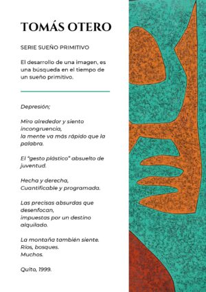 Tomás Otero - a Texto curatorial