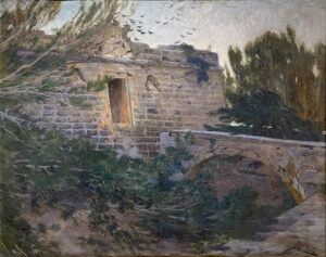 Lote 29.	Cesáreo Bernaldo De Quirós - “El viejo Castillo” (Mallorca)