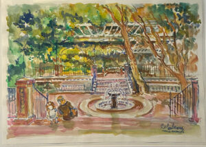 Lote 5.	Lola Frexas - “Patio Andaluz”