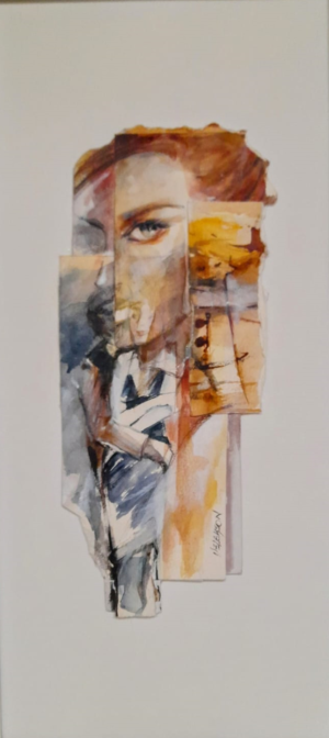 Delia Velekson - Serie Collage de Acuarelas 2