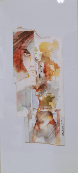 Delia Velekson - Serie Collage de Acuarelas 1