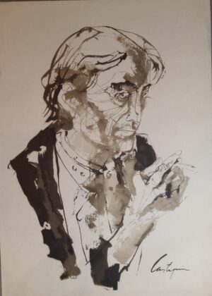 Lote 5 - Juan Carlos Castagnino - "Perfil"