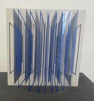 Lote 21 - Ary Brizzi - "Geometría azul"