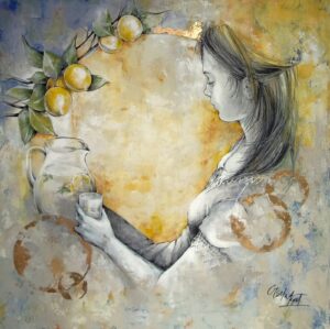 Lote 68.	Gisela Agut - “Bálsamo amarillo”