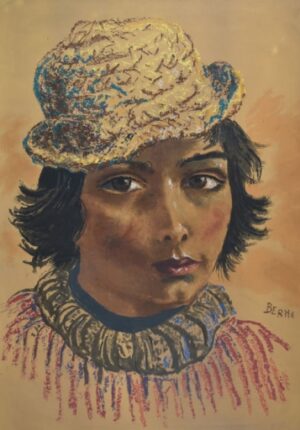 Lote 5 - Antonio Berni - "Muchacho con sombrero"