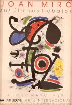 Lote 73. Joan Miró - “Los últimos trabajos”