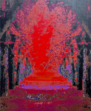 Selva Varela - Bosque rojo - VENDIDA